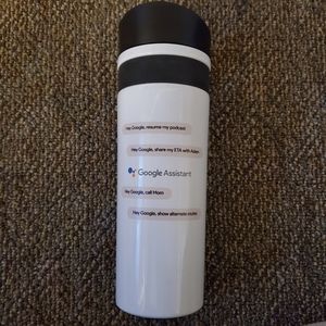 Google travel coffee tumbler